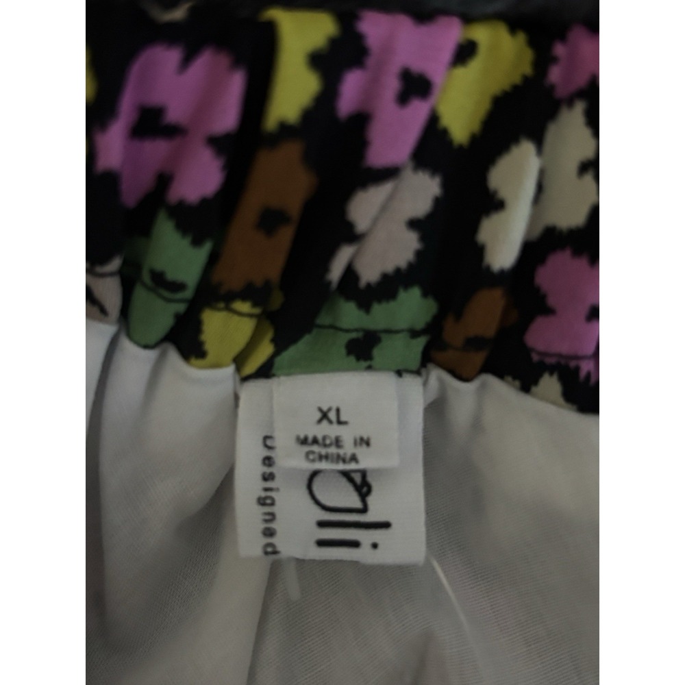 TULIP B XL WOMEN'S Vintage Inspired Floral POCKETS ZIP SKIRT NWT - Picture 11 of 12